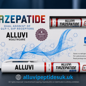 Discover Alluvi Tirzepatide 40mg, an investigational formulation intended for controlled laboratory research and scientific evaluation purposes only.