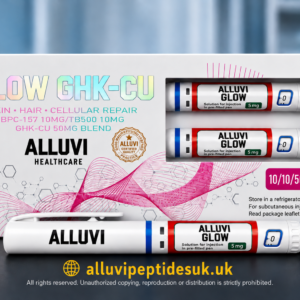 Shop Alluvi Glow GHK-CU, a premium peptide blend designed to support skin, hair, and cellular wellness naturally is the best.