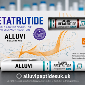 Discover Alluvi Retatrutide 20mg Bundles for controlled laboratory research, featuring convenient options for scientific study and evaluation.