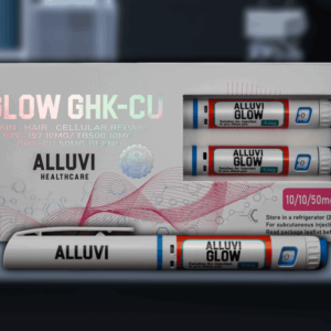 Shop Alluvi Glow GHK-CU, a premium peptide blend designed to support skin, hair, and cellular wellness naturally is the best.